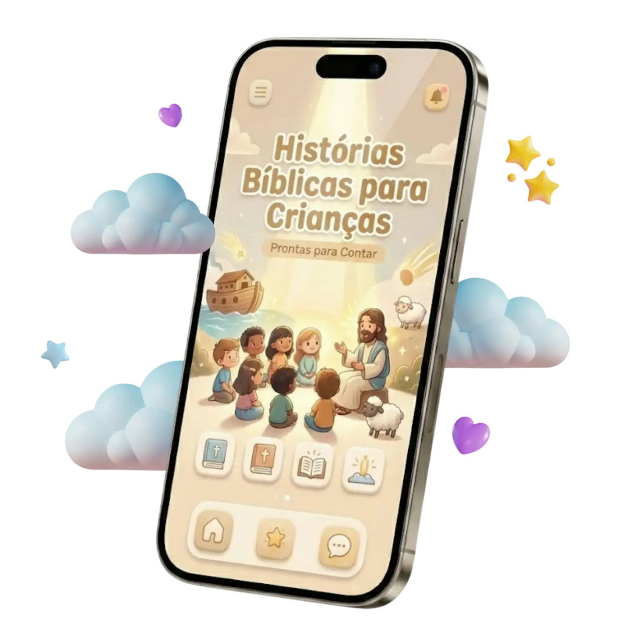 🎁 30 Histórias Bíblicas Prontas para Contar