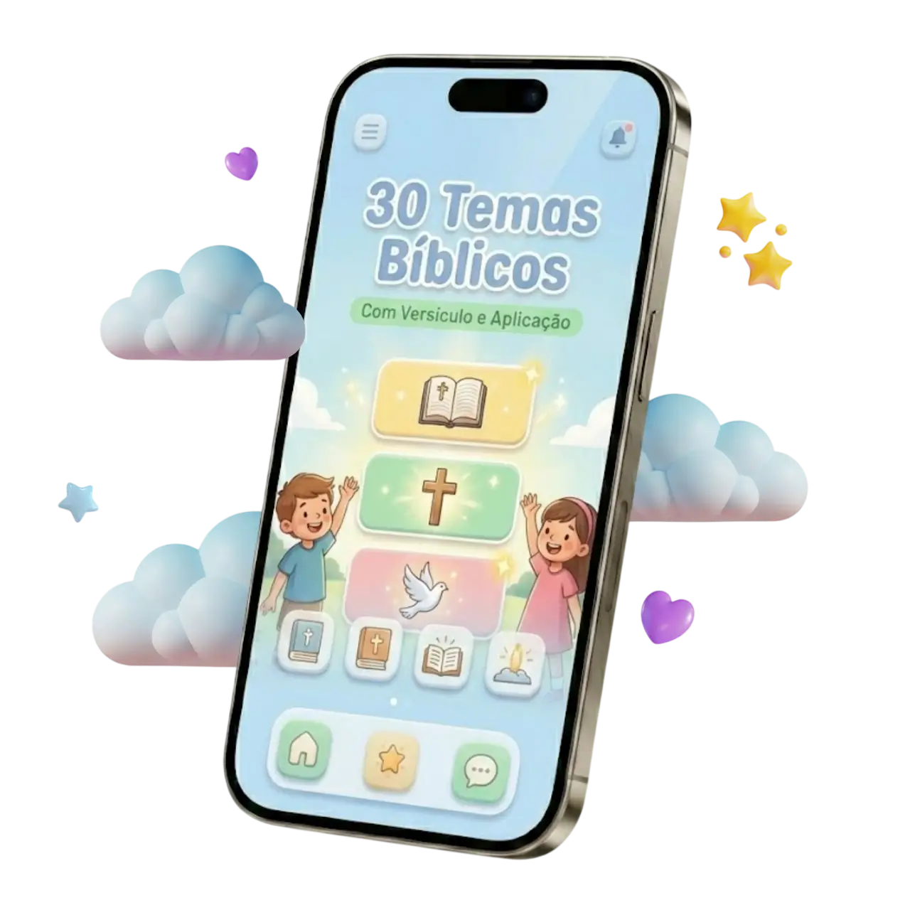 🎁 30 Temas Bíblicos com Versículo e Aplicação